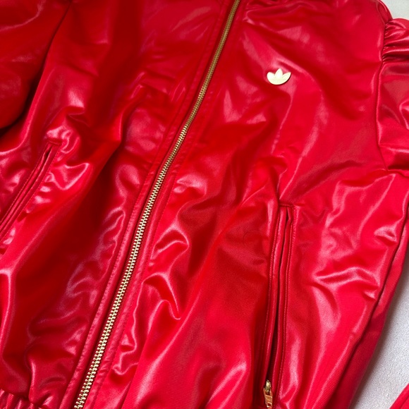 Red Adidas Jacket - Picture 2 of 3